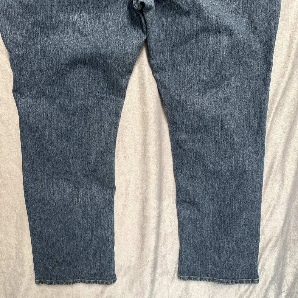 RedHead‎ Jeans Mens 42x32 Blue Stretch Denim Straight Leg Relaxed Fit Casual